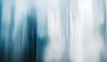 Arctic Flow: Blue Abstract Motion Blur