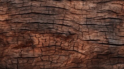 High-resolution Seamless Texture of Natural Tree Bark with Detailed Cracks and Rich Vinaceous Hues Perfect for Background or Graphic Design Projects