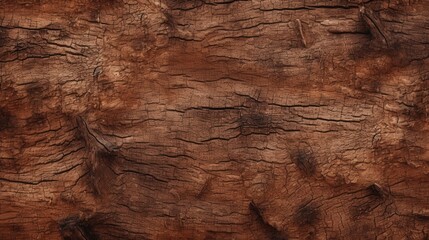 Naklejka premium Detailed closeup of seamless tree bark texture, showcasing natural patterns and rich earthy tones for backgrounds and designs