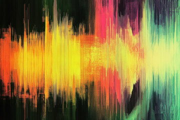Abstract background in vibrant colors, spectrogram