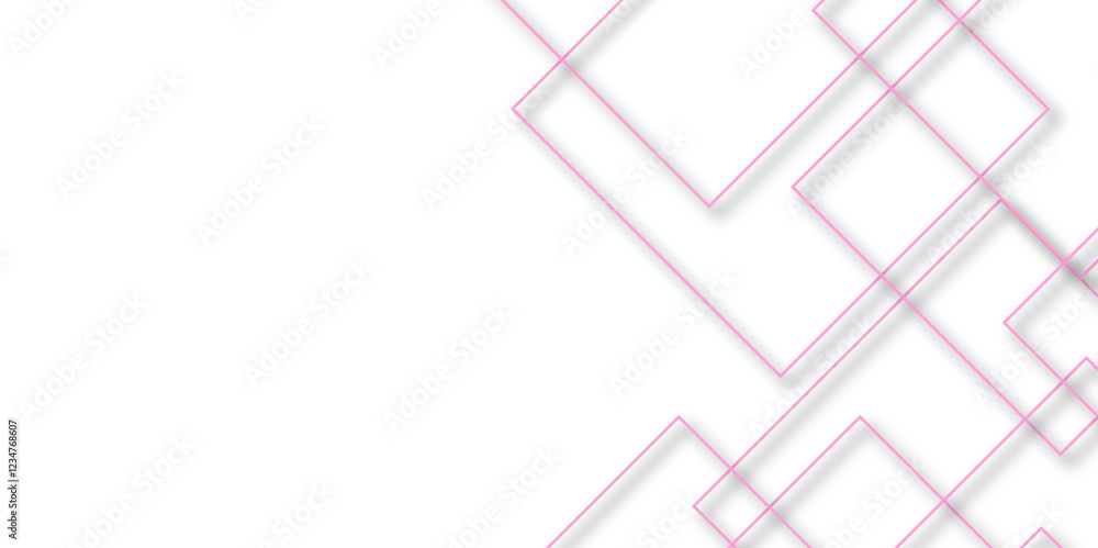 Poster modern geometrical dynamic and seamless abstract white background. bright light with soft shadows as