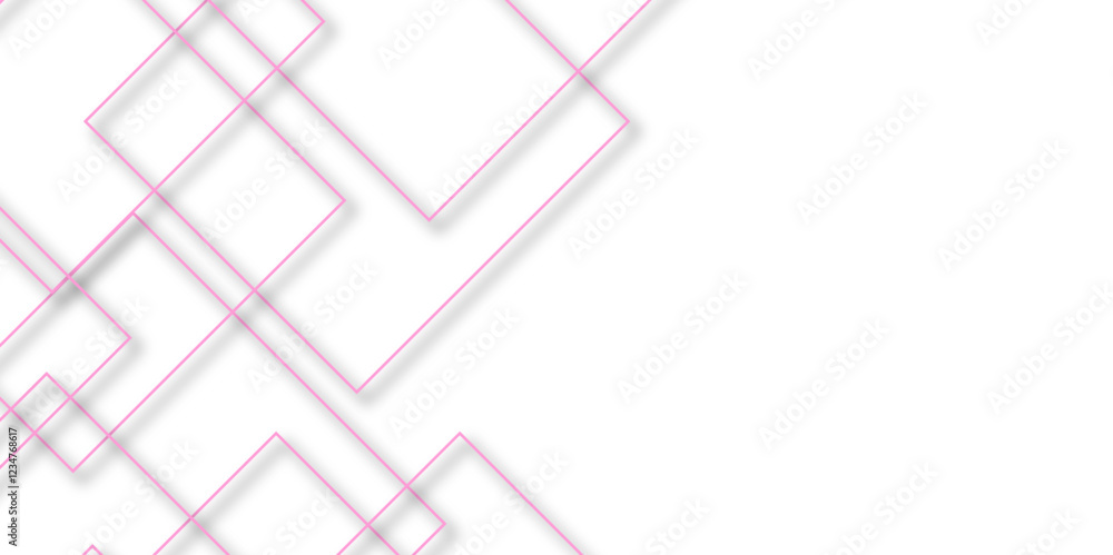 Poster modern geometrical dynamic and seamless abstract white background. bright light with soft shadows as