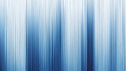 Fototapeta premium Blue vertical lines with a curtain-like texture on a white background