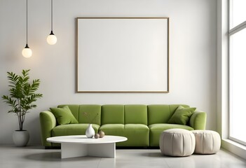 Modern Living Room Interior With Sofa