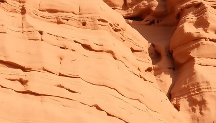 Eroded Sandstone Canyon Wall Texture