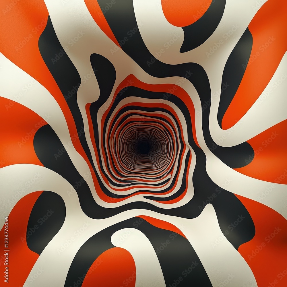 Poster captivating psychedelic abstract background with swirling patterns and vivid colors