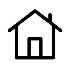 House Vector Icon for Home and Shelter Representation