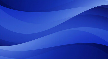 Naklejka premium Blue Wavy background