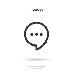 New message notification concept on realistic smartphone mockup. New email pop up. Incoming, open messaging. Chatting, mail, post, letter symbol, sign, emblem with new notification for UI UX website