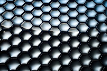 seamless pattern with hexagon