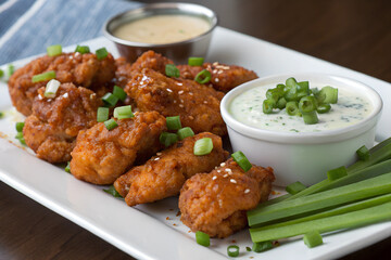 Fototapeta premium boneless wings image