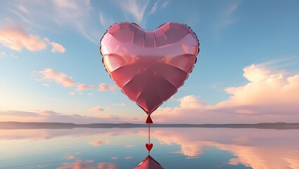 heart shaped balloon