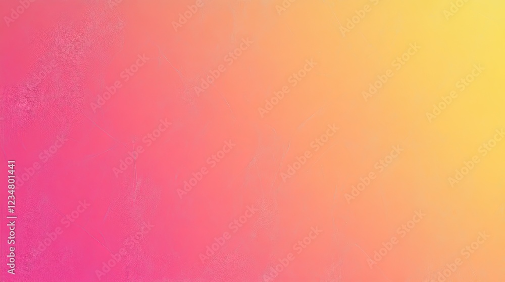 Poster pink and yellow gradient background, soft texture, subtle pattern, website design element