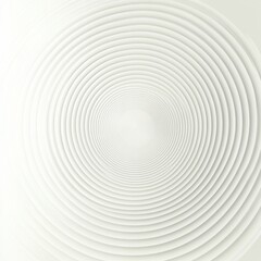Abstract spiral pattern creating a sense of depth and tranquility in a minimalistic design. Generative AI
