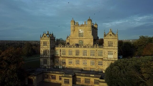 Old Ancient castle in Nottingham