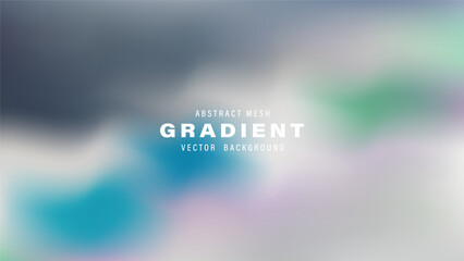 Abstract Mesh Gradient Vector Background Design Teal Grey
