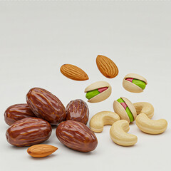 almond and almonds