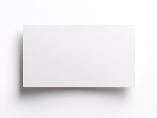 Fototapeta premium Blank Vector Paper Note Template: A4 Format Isolated Design