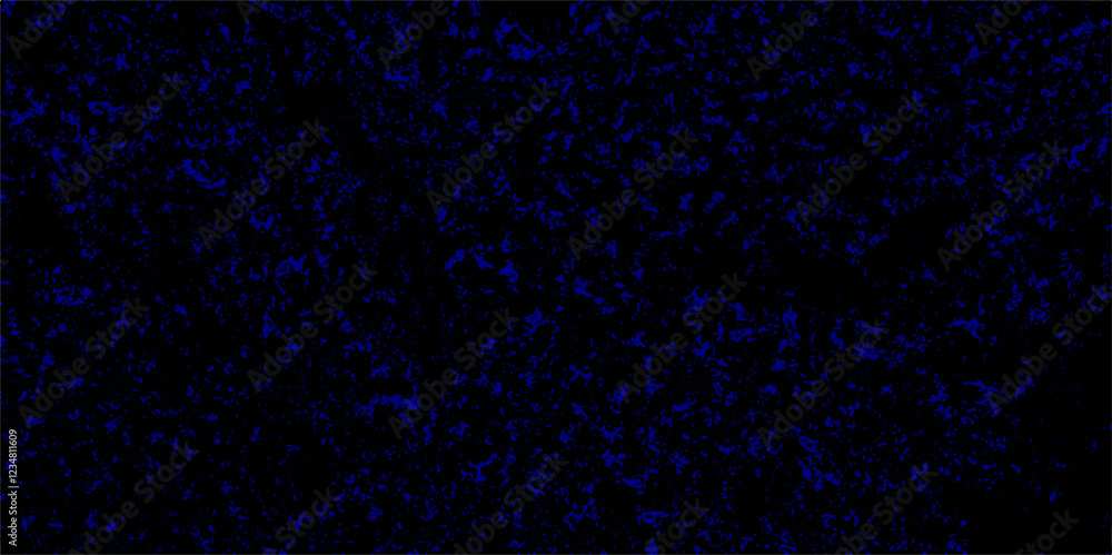 Poster Abstract distressed blue grunge texture on a dark background crack and scratch texters. Abstract fractal art background motion Fantastic outer view for web design image with place for text Template.