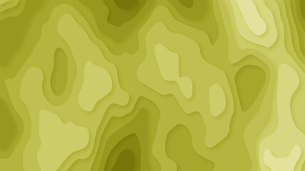 Abstract realistic colorful papercut backgorund with wavy layers. 3d topography relief. Abstract papercut design layout for business presentations, flyers, posters, prints, decoration, cards, brochure