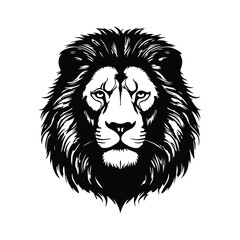 lion head silhouette