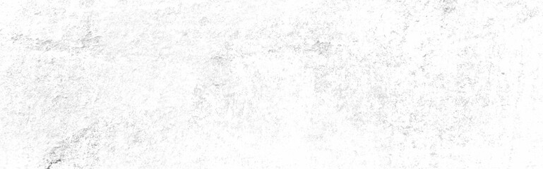 White old concrete wall grunge texture - wide banner format background with copy space for text. Grunge gray texture of chips, cracks, scratches. Soft white grunge. Distressed black grunge texture.
