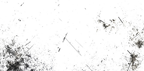 Abstract grunge texture with various scratched and dotted dust, Dark weathered overlay pattern sample with grainy scratches, Overlay Distress grain monochrome texture with scratches.