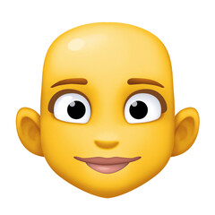 Fototapeta premium Bald Woman 