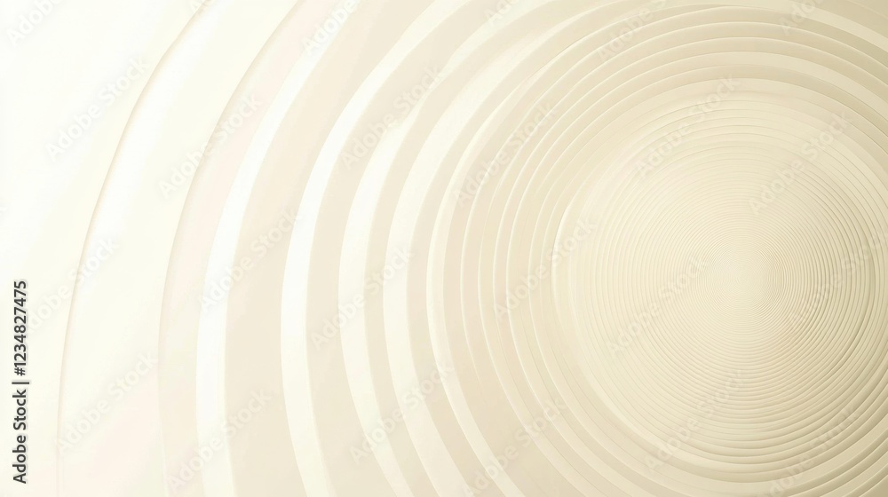Aufkleber swirling patterns create a calm and serene atmosphere in a light toned space during daytime. generat