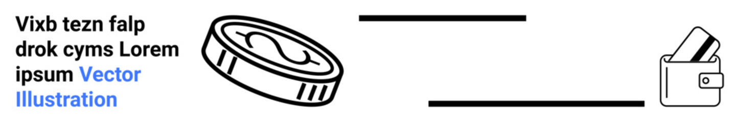 Digital coin floating towards a wallet, symbolizing online transactions and digital payments. Ideal for fintech, digital currency, online banking, e-commerce, secure payment, financial technology