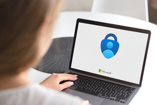 Guilherand-Granges, France - February 01, 2025. Microsoft Authenticator is a security app providing two-factor authentication for safe and seamless account access.