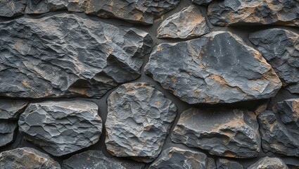 Stone Background with Grunge Texture, Featuring Rough and Weathered Rock Surfaces, Creating a Bold, Industrial Aesthetic with a Distressed and Edgy Appeal