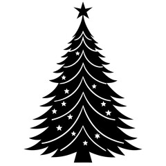 Obraz premium christmas tree set