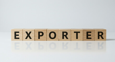 Global goods exporter market strategy cubes.