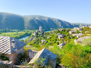 Bosnia and Herzegovina and its natural landscape 