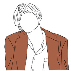 Illustration of a man 