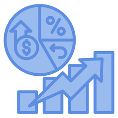 Profitability Ratios Icon Element For Design