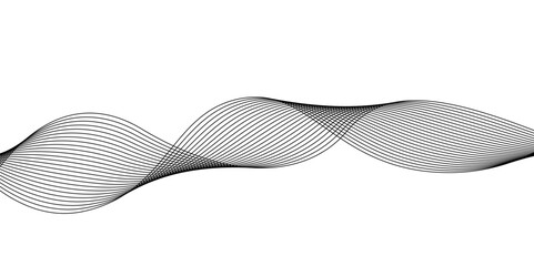  Abstract grey wavy lines Digital frequency track equalizer background. Wave lines created using blend tool. Abstract frequency sound wave lines and twisted curve lines background.