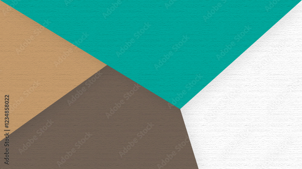 Poster multicolored paper background. abstract geometric background with grain texture paper copy space. sh