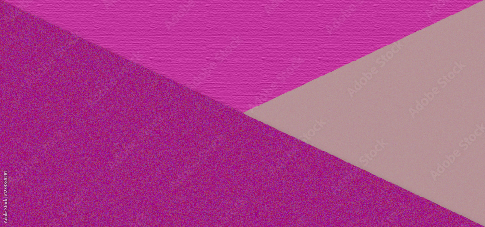 Poster multicolored paper background. abstract geometric background with grain texture paper copy space. sh