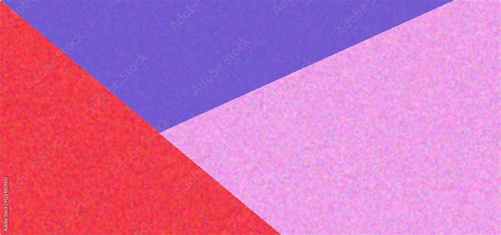 Poster multicolored paper background. abstract geometric background with grain texture paper copy space. sh