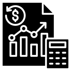 Treasury Stock Icon Element For Design