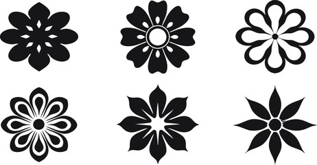 flower icon vector illustration. flower icons simple vector art. flower icons. Flowers icon set. Spring, floral, nature, petals, bouquet, leaves, flower arrangement, eco symbol collection.