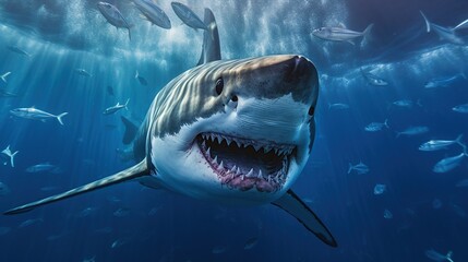 A White Shark Generative AI