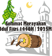 Every year, Muslims around the world celebrate the special Eid al-Fitr after fasting during the month of Ramadan. Most Indonesians call Eid al-Fitr 