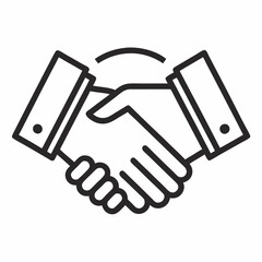 Simple Outline of a Business Handshake