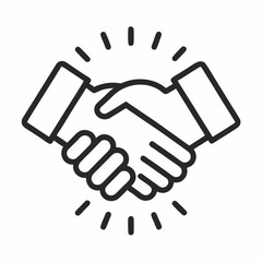 Simple Outline of a Business Handshake