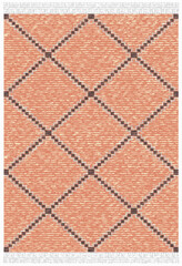 Fototapeta premium Kilim and Navajo Vector Carpet modern Pattern with trending colors in high resolution 