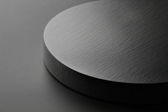 round graphite material