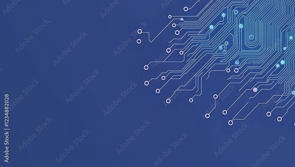 Aufkleber abstract technology background circuit board design digital network connectivity innovation